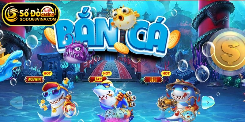 Sảnh bắn cá SODO66 với phong cách đại dương sống động