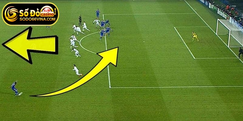 Kèo việt vị dựa trên tổng số lần 1 đội hay cầu thủ rơi vào thế việt vị trong trận