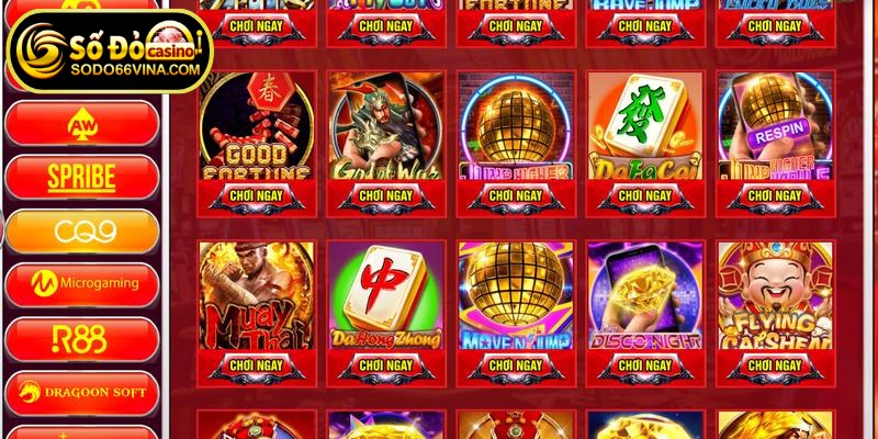 CQ9 là nhà phát hành nổ hũ nổi bật tại SODO66 VINA