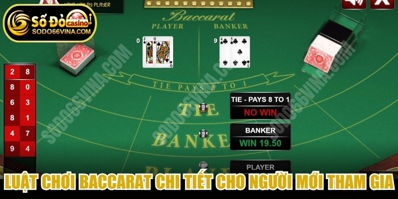 Luật chơi Baccarat chi tiết cho người mới tham gia